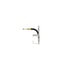Freightliner A22-57504-001 A/C Hose A/C Hose - #6, 9.57 in., Assembly, Condenser REC