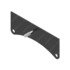 A22-53747-000 by FREIGHTLINER - Fender Bracket - Steel, 0.38 in. THK