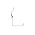 A22-61340-003 by FREIGHTLINER - A/C Hose - #8, 17.32 in., Assembly, MB4000, 1200-D2