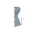 A22-63307-001 by FREIGHTLINER - Steering Column Cover - Santoprene, Shale Gray Dark, 269.75 mm x 267.96 mm