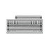 A22-63656-002 by FREIGHTLINER - Sleeper Cabinet Step Tread - Stainless Steel, 1524.5 mm x 276.66 mm, 0.92 mm THK