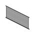 A2264075000 by FREIGHTLINER - Grille Screen - Aluminum, Black, 989.6 mm x 419.3 mm