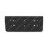 A22-65435-011 by FREIGHTLINER - Dashboard Trim - Polycarbonate/ABS, Black, 491.6 mm x 198.8 mm, 3 mm THK