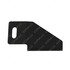 A22-69298-001 by FREIGHTLINER - Side Fairing Extender Bracket - Right Side, Steel, Black, 1.9 mm THK