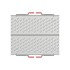 A22-69439-001 by FREIGHTLINER - Deck Plate - Aluminum, 33.46 in. x 27.56 in., 0.16 in. THK