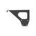 A22-69970-002 by FREIGHTLINER - Roof Air Deflector Mounting Bracket - Left Side, Steel, Black, 0.16 in. THK