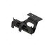 A22-73505-000 by FREIGHTLINER - Mud Flap Bracket - Left Side, Steel, Black, 0.13 in. THK