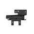 A22-73505-000 by FREIGHTLINER - Mud Flap Bracket - Left Side, Steel, Black, 0.13 in. THK