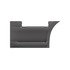 A22-73542-004 by FREIGHTLINER - Panel Reinforcement - Left Side, Polyolefin, Granite Gray, 4 mm THK