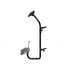A22-71550-003 by FREIGHTLINER - Interior Rear View Mirror Bracket - Left Side, Silhouette Gray