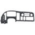 A22-71574-001 by FREIGHTLINER - Dashboard Support Frame - ABS, Dark Taupe, 1172.28 mm x 449.41 mm, 3 mm THK