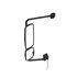 A22-74243-027 by FREIGHTLINER - Door Mirror - Assembly, Rearview, Outer, Black, Detroit Diesel Electric, Ambient Air Temperature, Left Hand