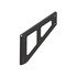 A22-74363-001 by FREIGHTLINER - Frame Rail Step Support Bracket - Steel, Black, 4.7 mm THK