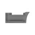 A22-74423-120 by FREIGHTLINER - Truck Fairing - Thermoplastic Olefin, Gray, 4 mm THK