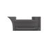 A22-75712-006 by FREIGHTLINER - Truck Fairing - Left Side, Polyolefin, Granite Gray, 4 mm THK