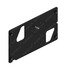 A22-75719-001 by FREIGHTLINER - Collision Avoidance System Side Sensor Mounting Bracket - Steel, Black, 279.1 mm x 153 mm