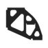 A22-75082-001 by FREIGHTLINER - Step Assembly Mounting Bracket - Right Side, Steel, Black, 0.25 in. THK