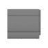 A22-76266-001 by FREIGHTLINER - Sleeper Skirt - Right Side, Thermoplastic Olefin, Gray, 4 mm THK
