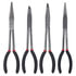 814 by ATD TOOLS - Long 11” Needle Nose Pliers Set, 4 pc.