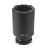 3132MD by GREY PNEUMATIC - 3/4'' Drive x 32mm 12 Point Deep Impact Socket