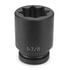 4552SD by GREY PNEUMATIC - 1" Drive x 1-5/8" Deep Impact Socket- 8 Point