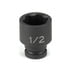 906MS by GREY PNEUMATIC - 1/4" Surface Drive x 6mm Standard Impact Socket