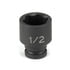 907RS by GREY PNEUMATIC - 1/4" Surface Drive x 7/32" Standard Impact Socket