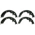 PAB313R by WAGNER - Wagner ThermoQuiet PAB313R Drum Brake Shoe Set