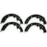 PAB160R by WAGNER - Wagner ThermoQuiet PAB160R Drum Brake Shoe Set