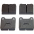 MX96 by WAGNER - Wagner ThermoQuiet MX96 Semi-Metallic Disc Brake Pad Set