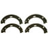Wagner PAB803 Parking Brake Shoe Wagner ThermoQuiet PAB803 Parking Brake Shoe Set