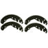 PAB759R by WAGNER - Wagner ThermoQuiet PAB759R Drum Brake Shoe Set