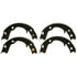 PAB758 by WAGNER - Wagner ThermoQuiet PAB758 Parking Brake Shoe Set