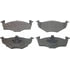 MX694 by WAGNER - Wagner ThermoQuiet MX694 Semi-Metallic Disc Brake Pad Set