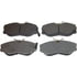 Wagner MX358 Disc Brake Pad Set Wagner ThermoQuiet MX358 Semi-Metallic Disc Brake Pad Set
