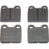 MX30A by WAGNER - Wagner ThermoQuiet MX30A Semi-Metallic Disc Brake Pad Set