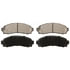 SX833B by WAGNER - Wagner SevereDuty SX833B Semi-Metallic Disc Brake Pad Set