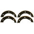 PAB817 by WAGNER - Wagner ThermoQuiet PAB817 Parking Brake Shoe Set
