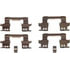 H15704 by WAGNER - Wagner H15704 Brake Disc Alignment Kit