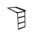 5233000 by BUYERS PRODUCTS - Truck Cab Side Step - 3-Rung, Black, Retractable