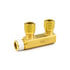 S767AB-6-6-6V by TRAMEC SLOAN - Multi-Purpose Fitting - 3/8 Inch Nta x 3/8 Inch Nta x 3/8 Inch Mip InchF Inch Fitting