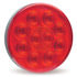 Grote 520923 Brake / Tail / Turn Signal Light SuperNova 4" 10-Diode Pattern LED S/T/T Lamp, Red, Grommet Mount, 24-Volt