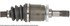 66-3598 by A-1 CARDONE - CV Axle Assembly