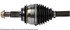 665235HD by A-1 CARDONE - New CV Axle Assembly - Front, 25.375" Length, with HD Thermoplastic Outboard Boot