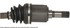 66-8144 by A-1 CARDONE - CV Axle Assembly