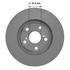 1063060GF by NEOTEK - Disc Brake Rotor - Hat Style, For Hydraulic Brakes, 10.04 in. Outside Diameter, Vented