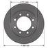 1061112GF by NEOTEK - Disc Brake Rotor - Hat Style, For Hydraulic Brakes, 14.17 in. Outside Diameter, Vented