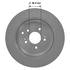 Neotek 1069003GF Disc Brake Rotor Disc Brake Rotor - Hat Style, For Hydraulic Brakes, 12.76 in. Outside Diameter, Solid