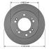 Neotek 1069007GF Disc Brake Rotor Disc Brake Rotor - Hat Style, For Hydraulic Brakes, 12.4 in. Outside Diameter, Vented