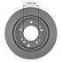 Neotek 1069007GF Disc Brake Rotor Disc Brake Rotor - Hat Style, For Hydraulic Brakes, 12.4 in. Outside Diameter, Vented